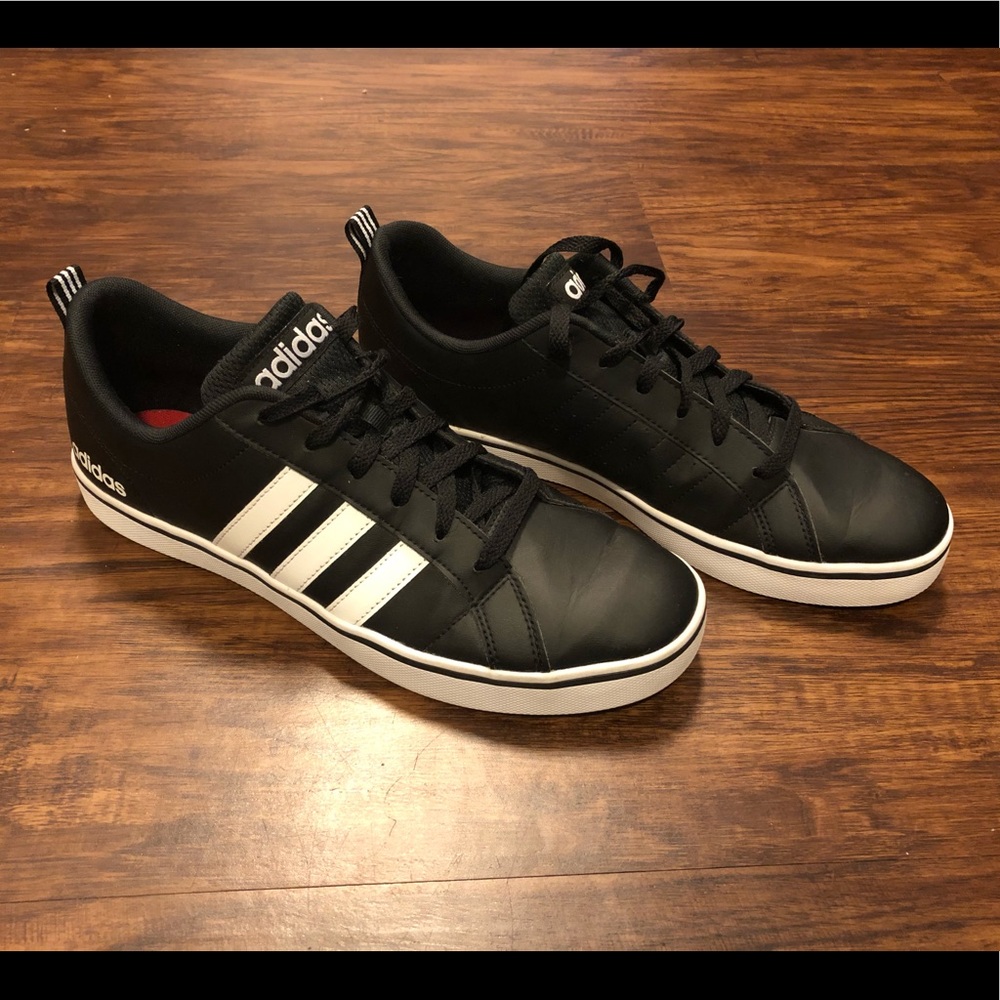 Adidas VS PACE Low Top Red Bottom Sneakers 10.5
